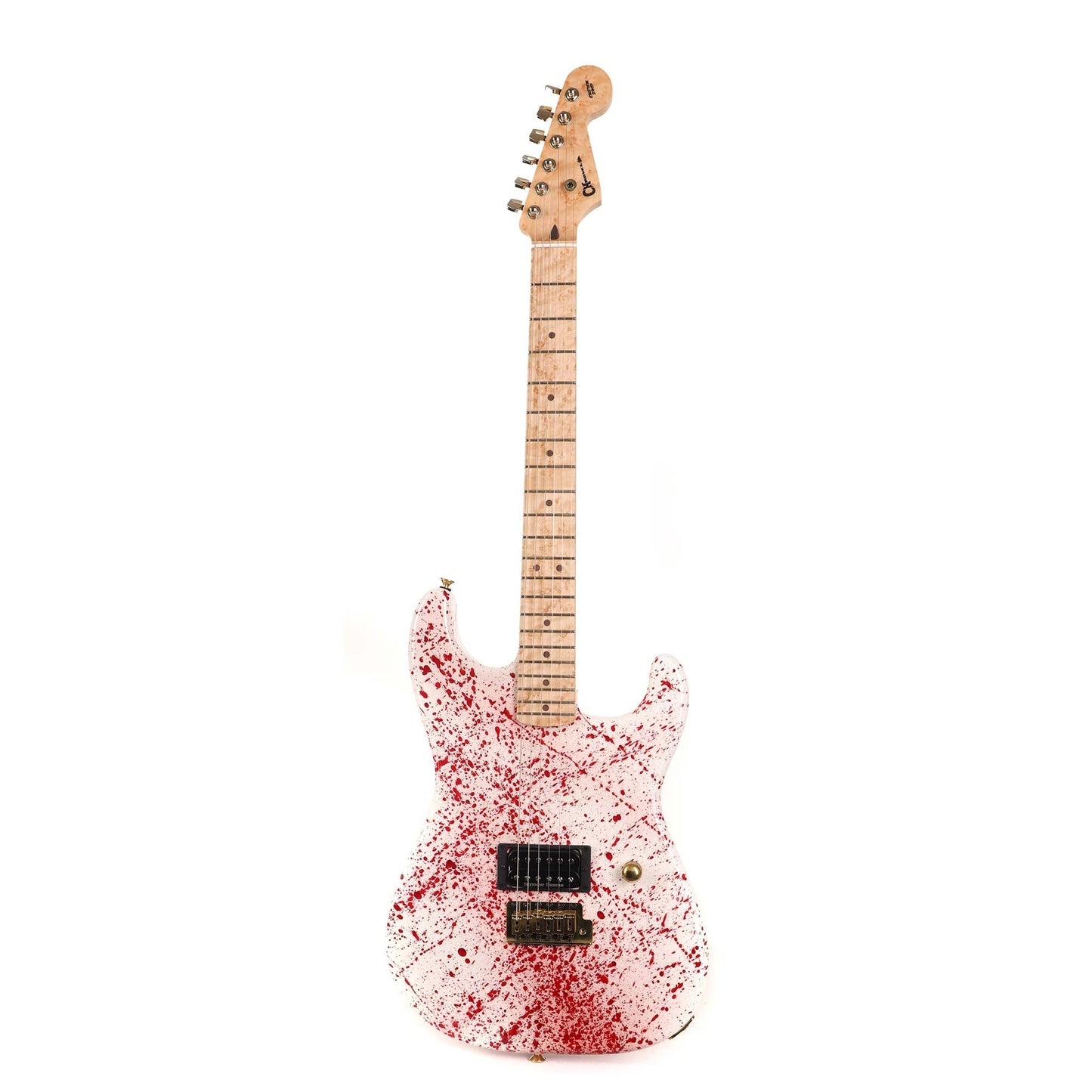 Charvel Custom Shop Bloodsplatter San Dimas Masterbuilt Big Rob Knowles