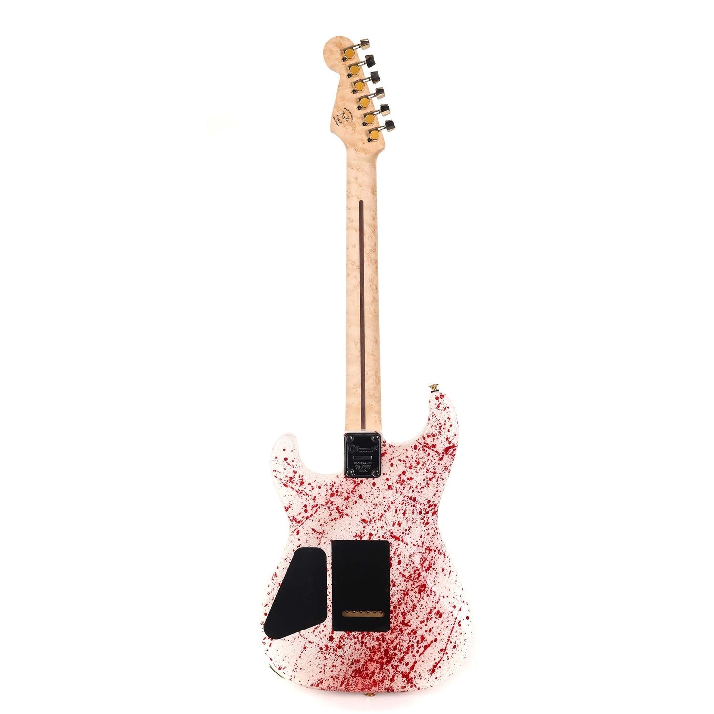 Charvel Custom Shop Bloodsplatter San Dimas Masterbuilt Big Rob Knowles
