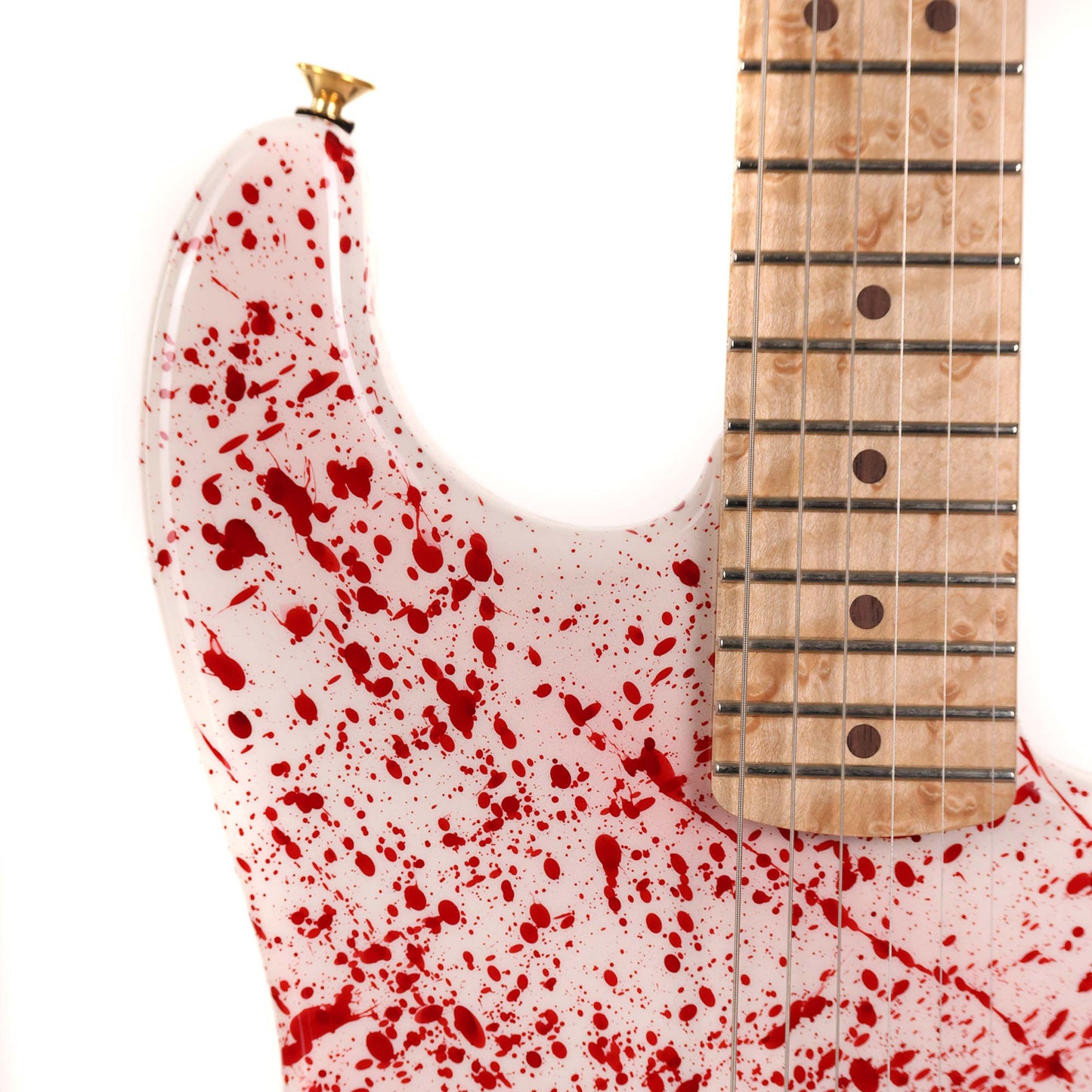 Charvel Custom Shop Bloodsplatter San Dimas Masterbuilt Big Rob Knowles