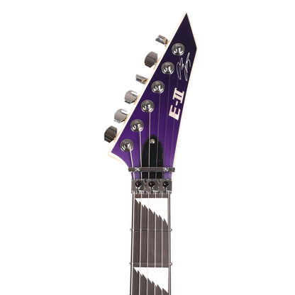 ESP E-II Alexi Laiho Ripped Signature Guitar Purple Fade Satin with Ripped Pinstripes