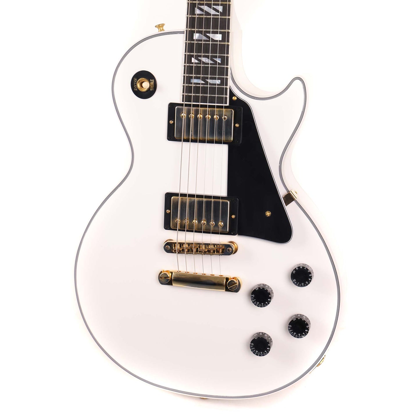Gibson Custom Shop Made 2 Measure Les Paul Custom VOS Alpine White Super 400 Inlays