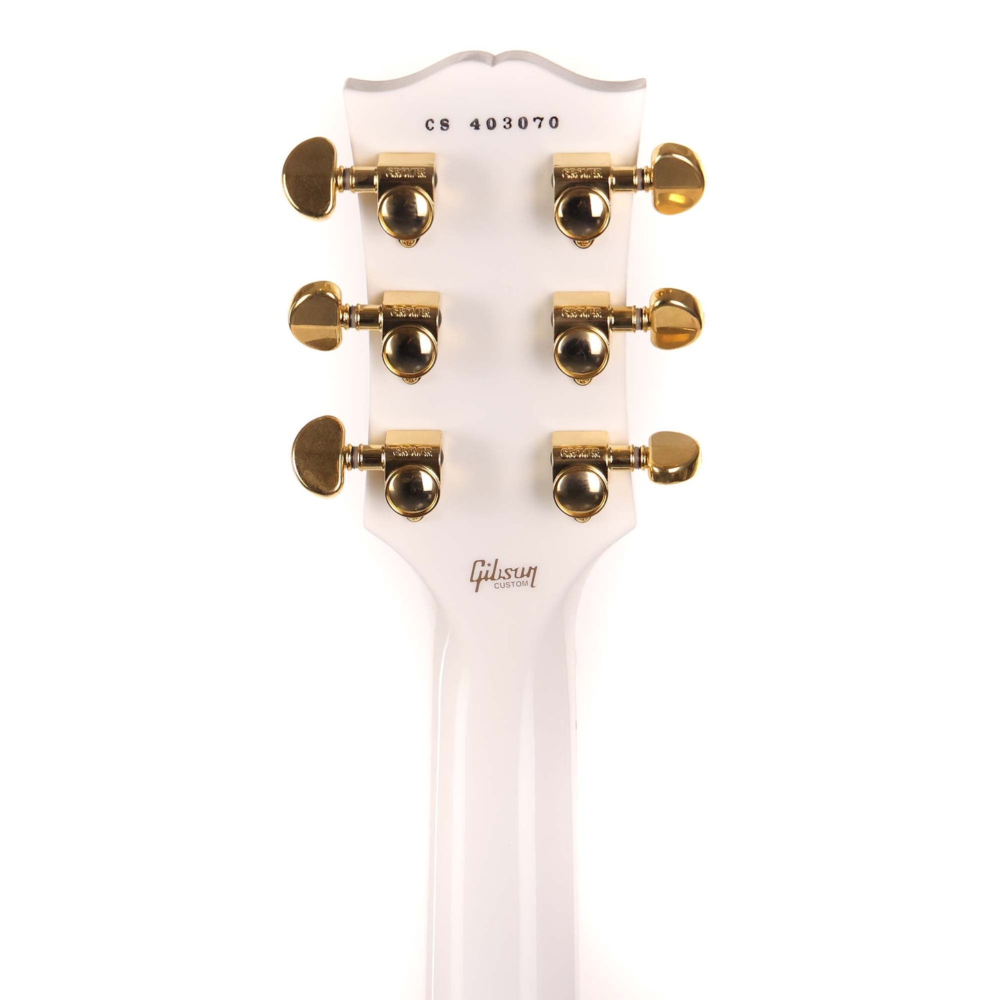 Gibson Custom Shop Made 2 Measure Les Paul Custom VOS Alpine White Super 400 Inlays