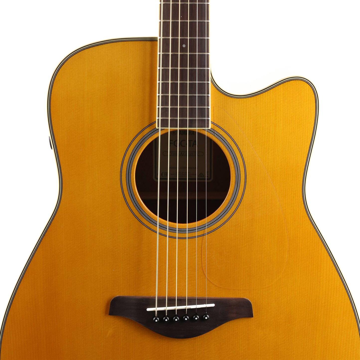 Yamaha FGC-TA Transacoustic Acoustic-Electric Natural