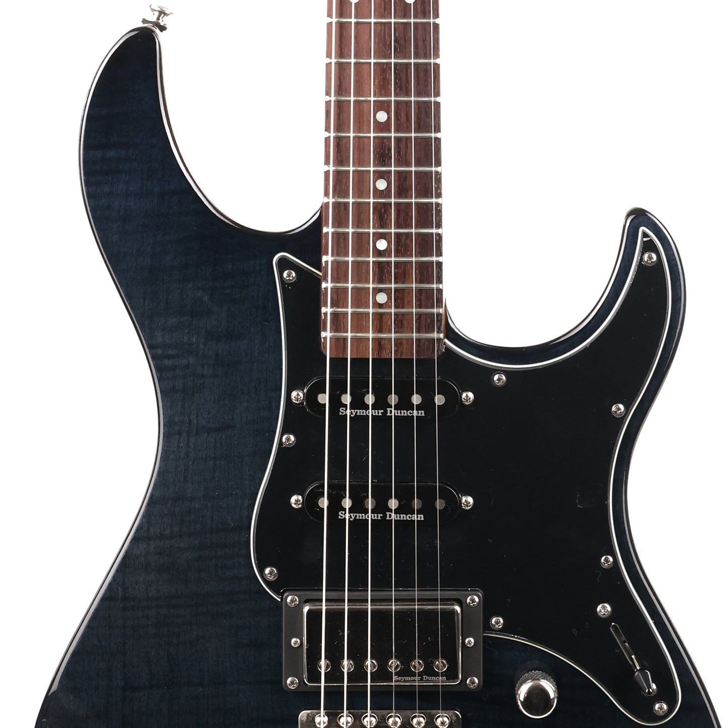 Yamaha PAC612VIIFM Pacifica Trans Black