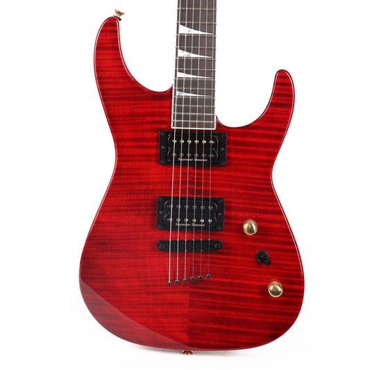 Jackson Custom Shop SL2H-V Soloist Transparent Red Music Zoo Exclusive