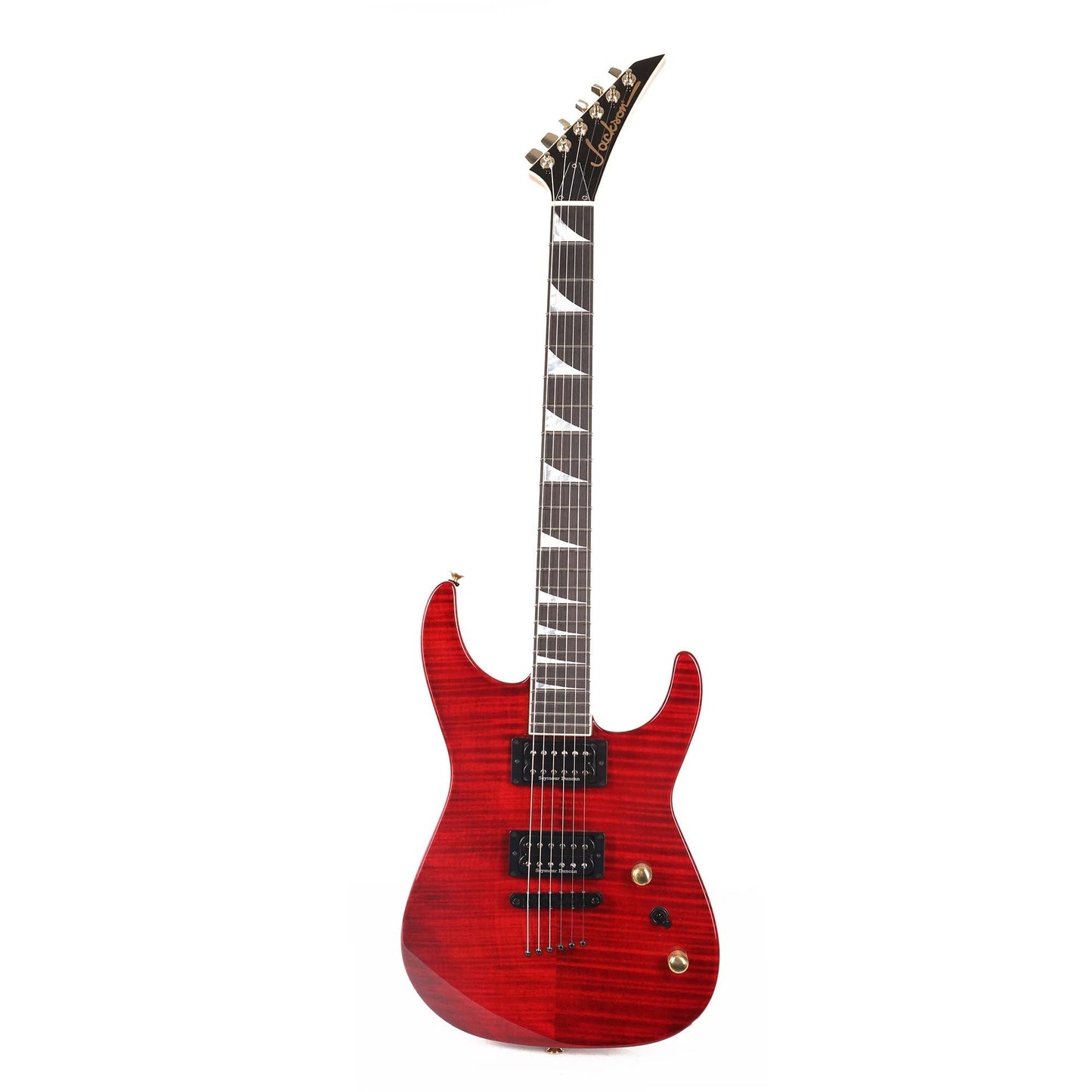 Jackson Custom Shop SL2H-V Soloist Transparent Red Music Zoo Exclusive