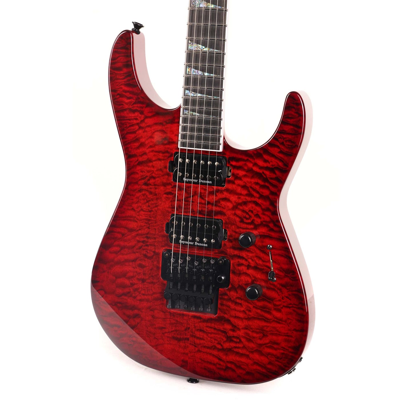 Jackson Custom Shop SL2H Soloist Trans Red Quilt Top