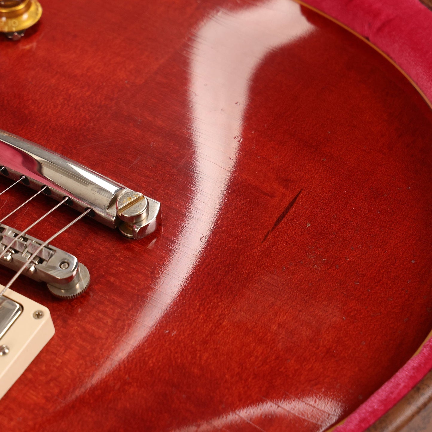 Gibson Custom Shop 1958 Les Paul Reissue Made 2 Measure Viking Red Light Aging 2024