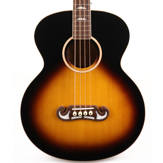 Epiphone El Capitan J-200 Studio Acoustic-Electric Bass Aged Vintage Sunburst Used