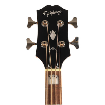 Epiphone El Capitan J-200 Studio Acoustic-Electric Bass Aged Vintage Natural Used