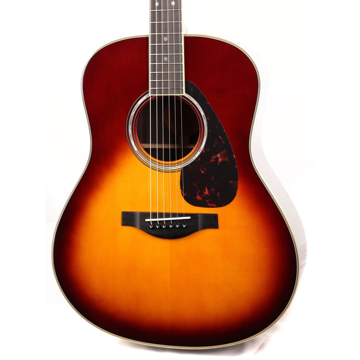 Yamaha LL16B ARE Original Jumbo Acoustic-Electric Guitar Brown Sunburst