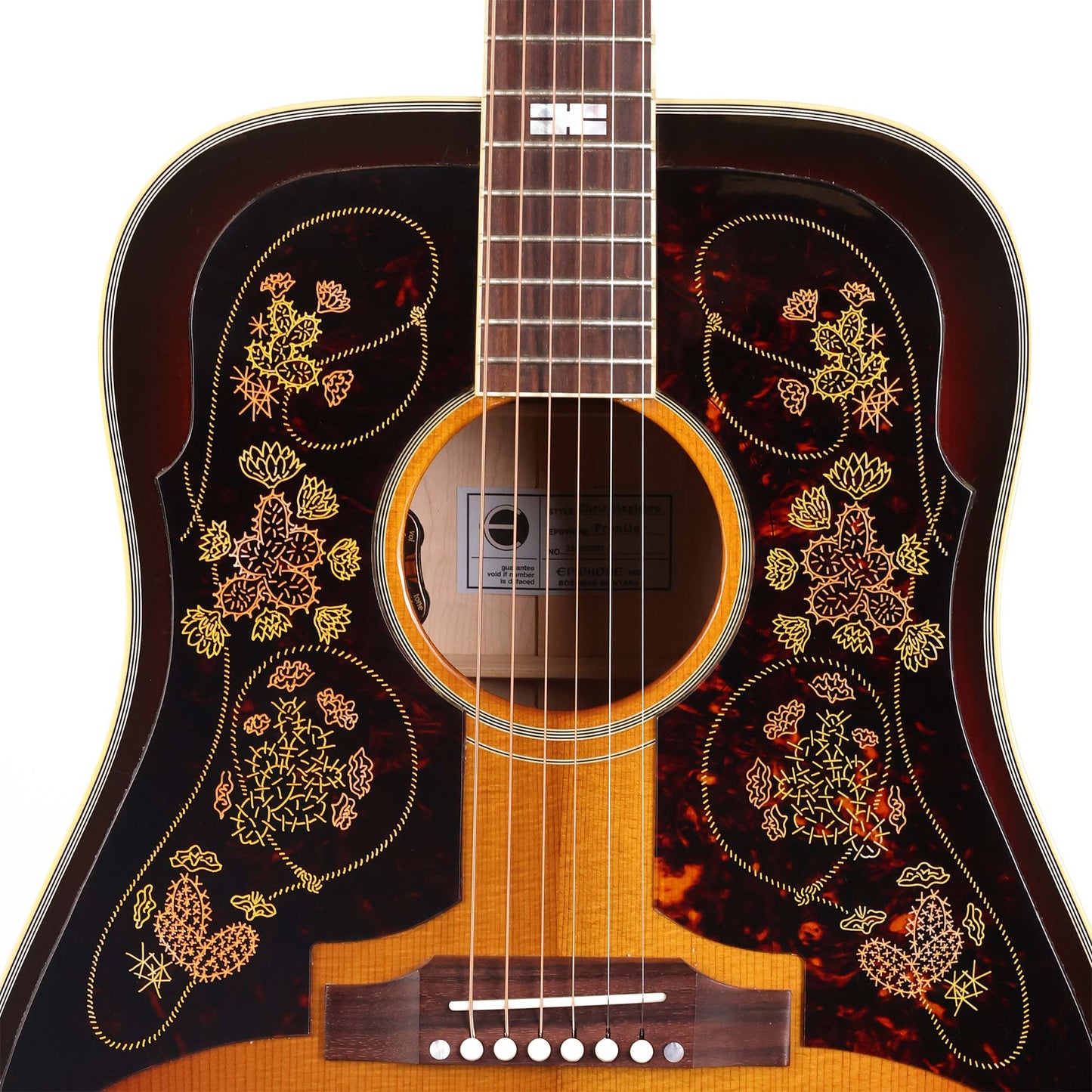 Epiphone Chris Stapleton Frontier Acoustic-Electric Frontier Burst