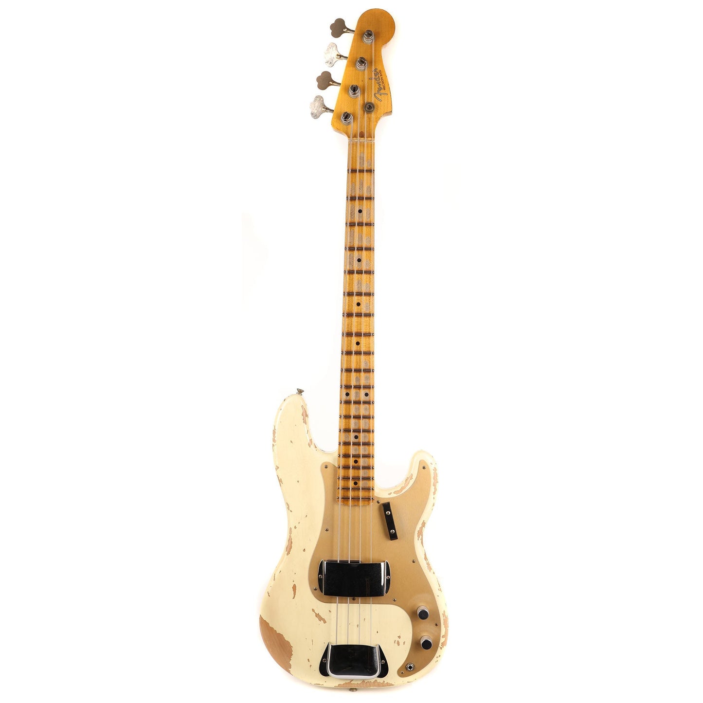 Fender Custom Shop 1958 Precision Bass Heavy Relic Vintage White 2023