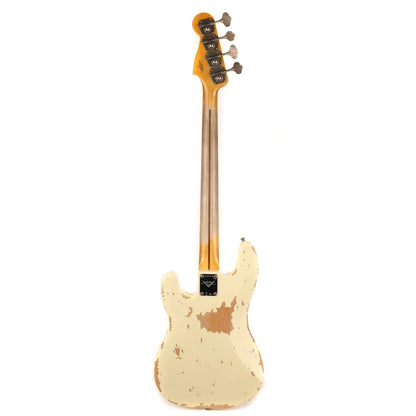 Fender Custom Shop 1958 Precision Bass Heavy Relic Vintage White 2023