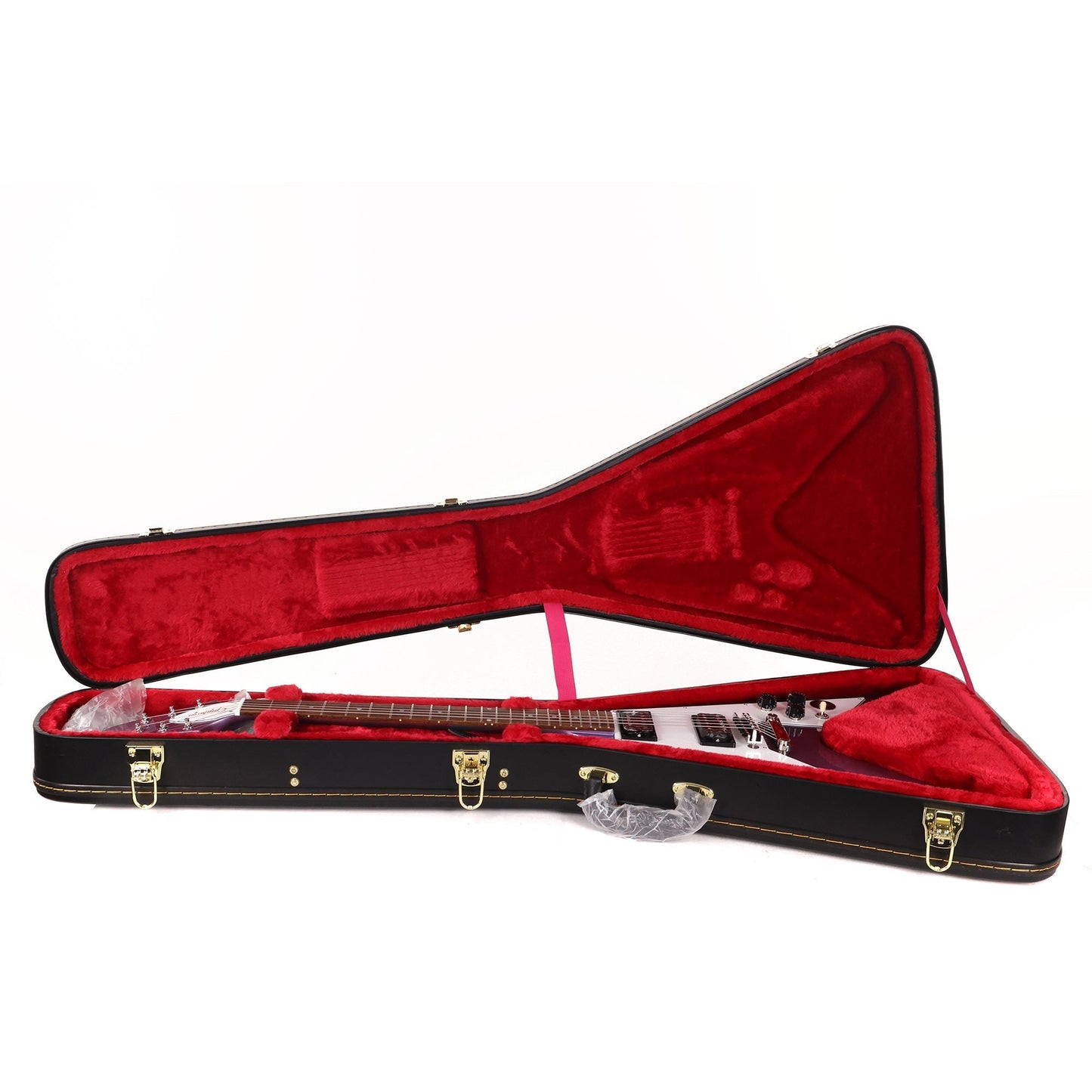 Epiphone Kirk Hammett 1979 Flying V Purple Metallic