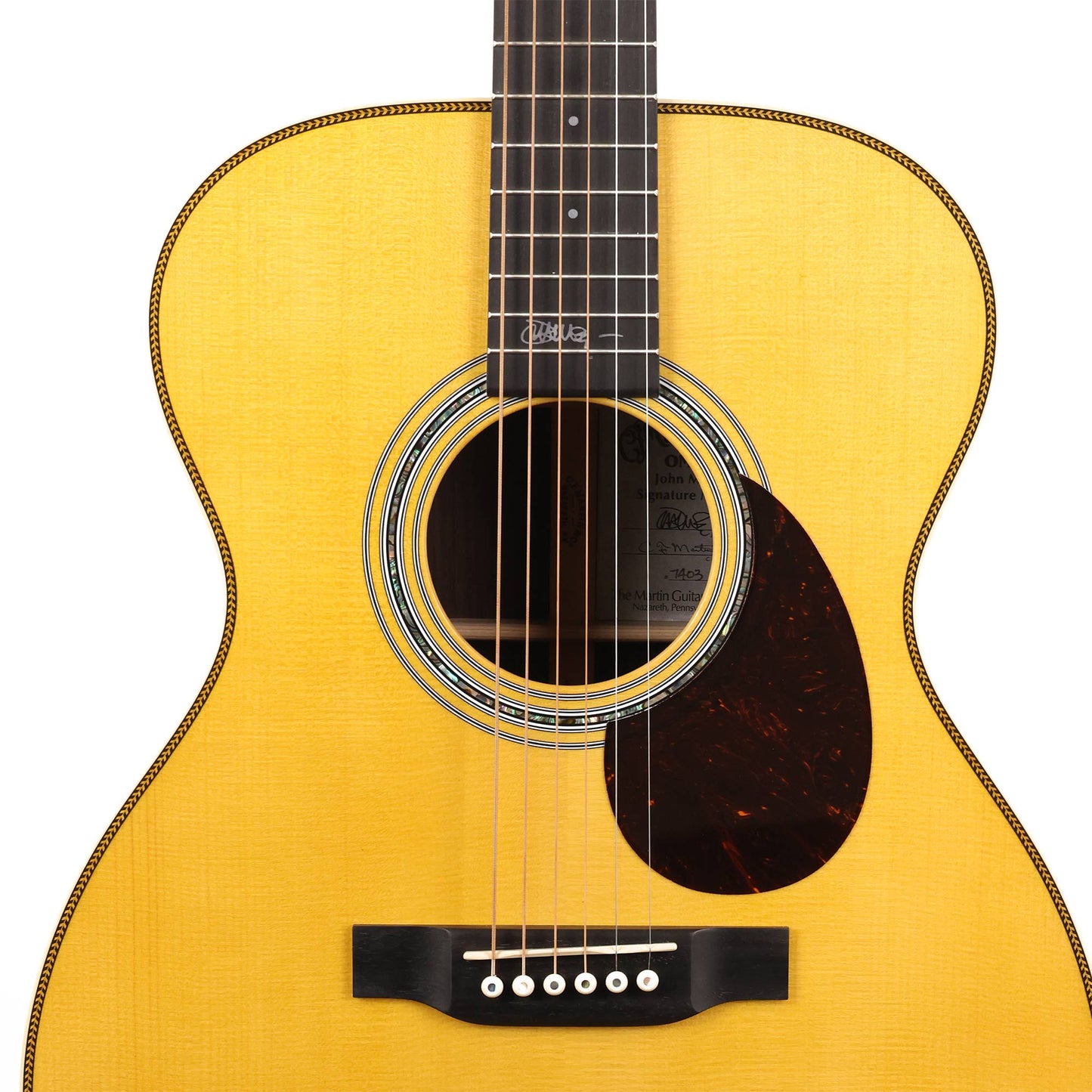 Martin OMJM John Mayer Signature Edition Acoustic-Electric Natural