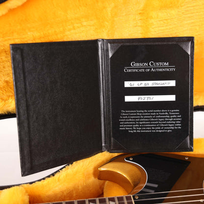 Gibson Custom Shop 1961 SG Made 2 Measure Single Pickup TV Gold VOS