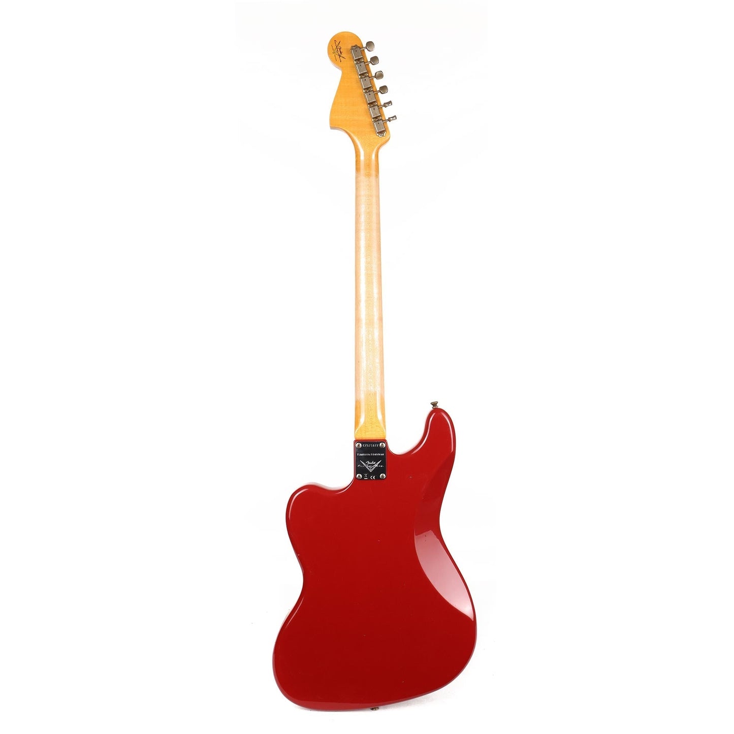 Fender Custom Shop Limited Bass VI Journeyman Relic Aged Dakota Red 2023