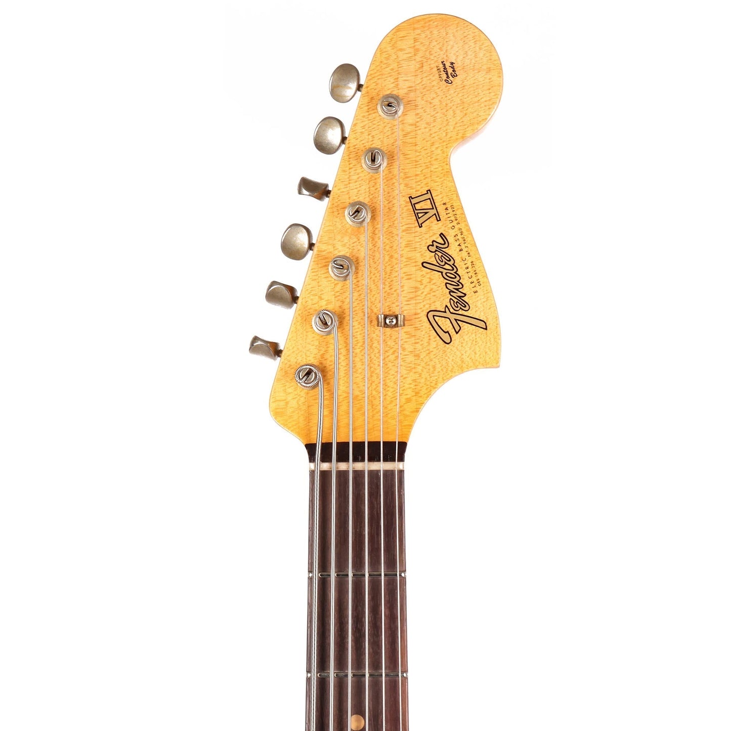 Fender Custom Shop Limited Bass VI Journeyman Relic Aged Dakota Red 2023