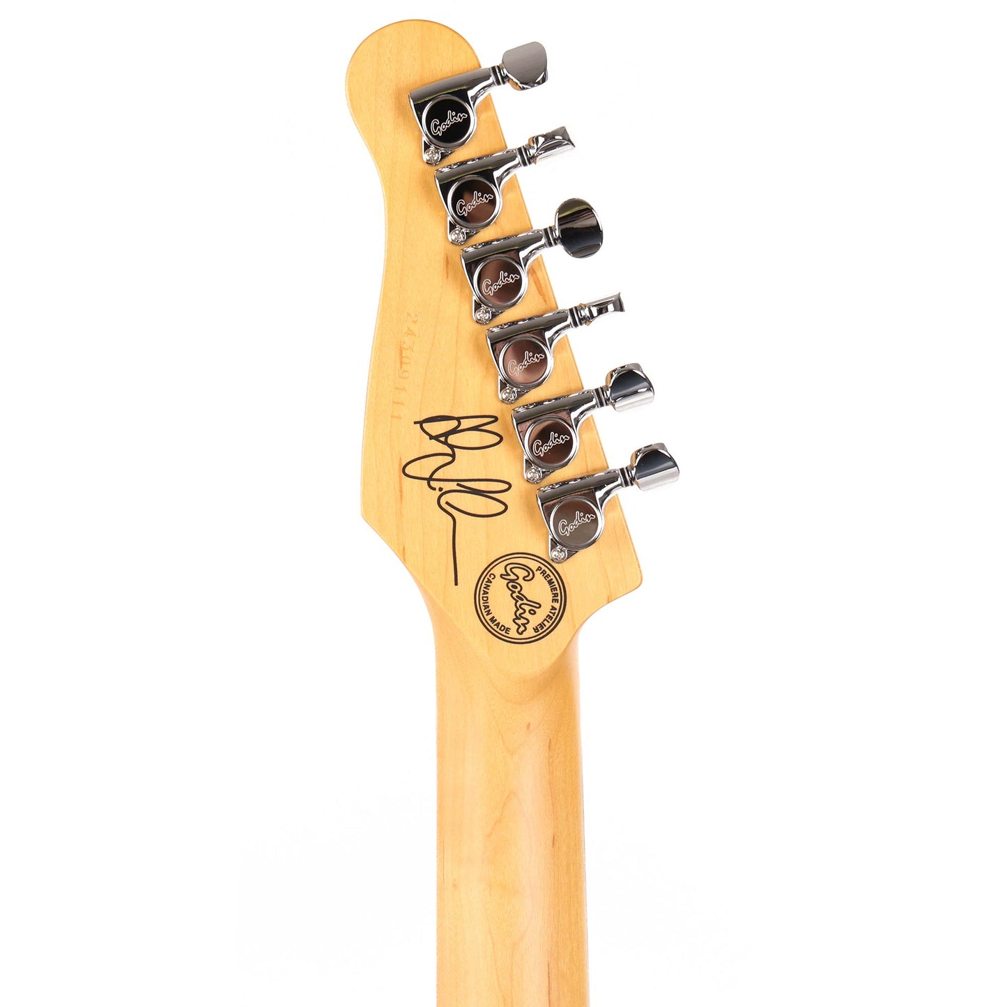 Lerxst by Alex Lifeson Limelight Guitar with Floyd Rose Signed