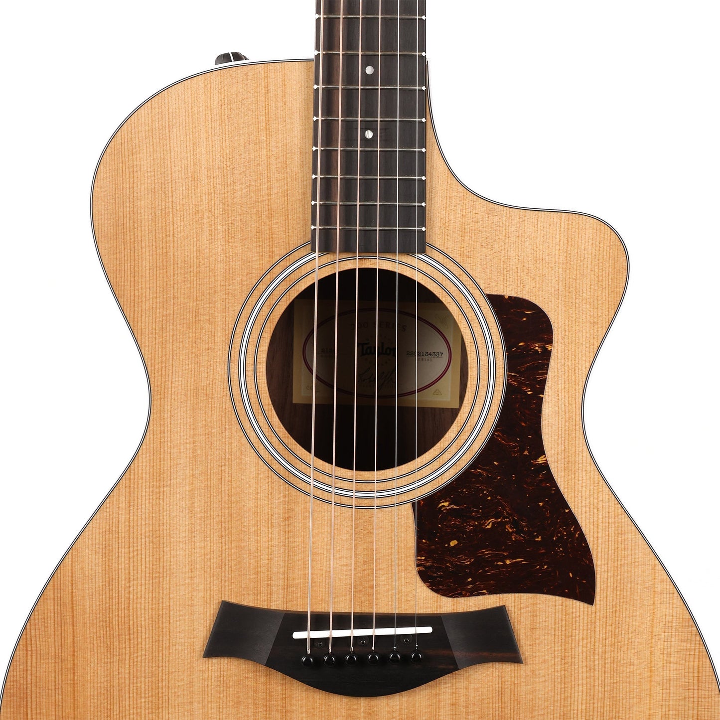 Taylor 212ce Grand Concert Acoustic-Electric Guitar Natural