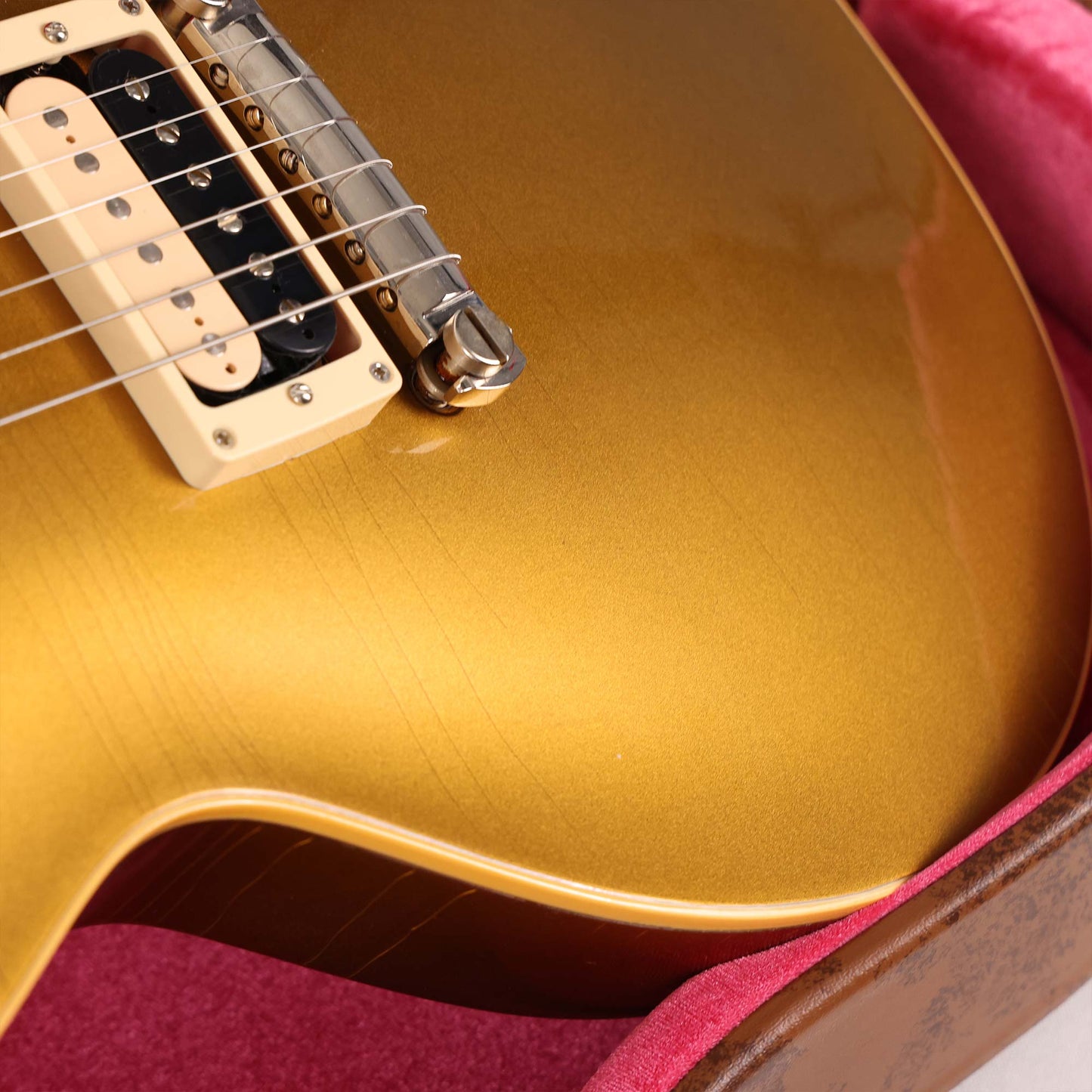 Gibson Custom Shop 1954 Les Paul Standard Wraparound Rocker All Gold Made 2 Measure