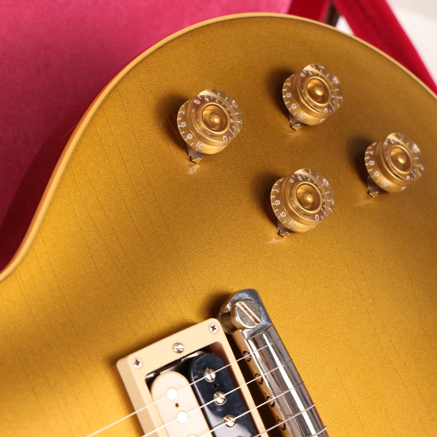 Gibson Custom Shop 1954 Les Paul Standard Wraparound Rocker All Gold Made 2 Measure