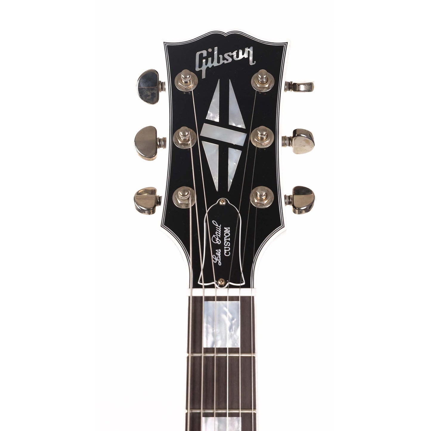 Gibson Custom Shop Les Paul Custom Made 2 Measure Ebony with Double Classic White Pickups