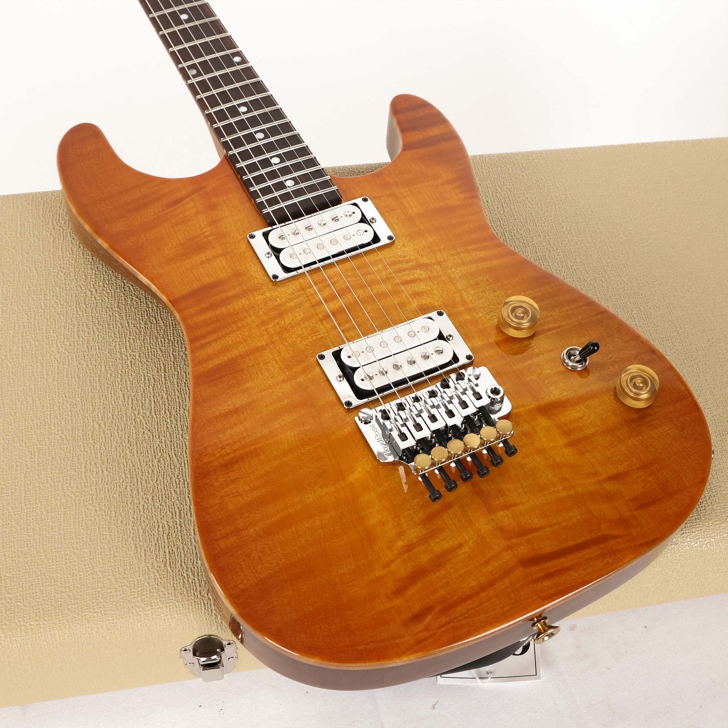 Colletti Guitars Speed of Sound Orange Drop with 1984 Floyd Rose - Floor Model