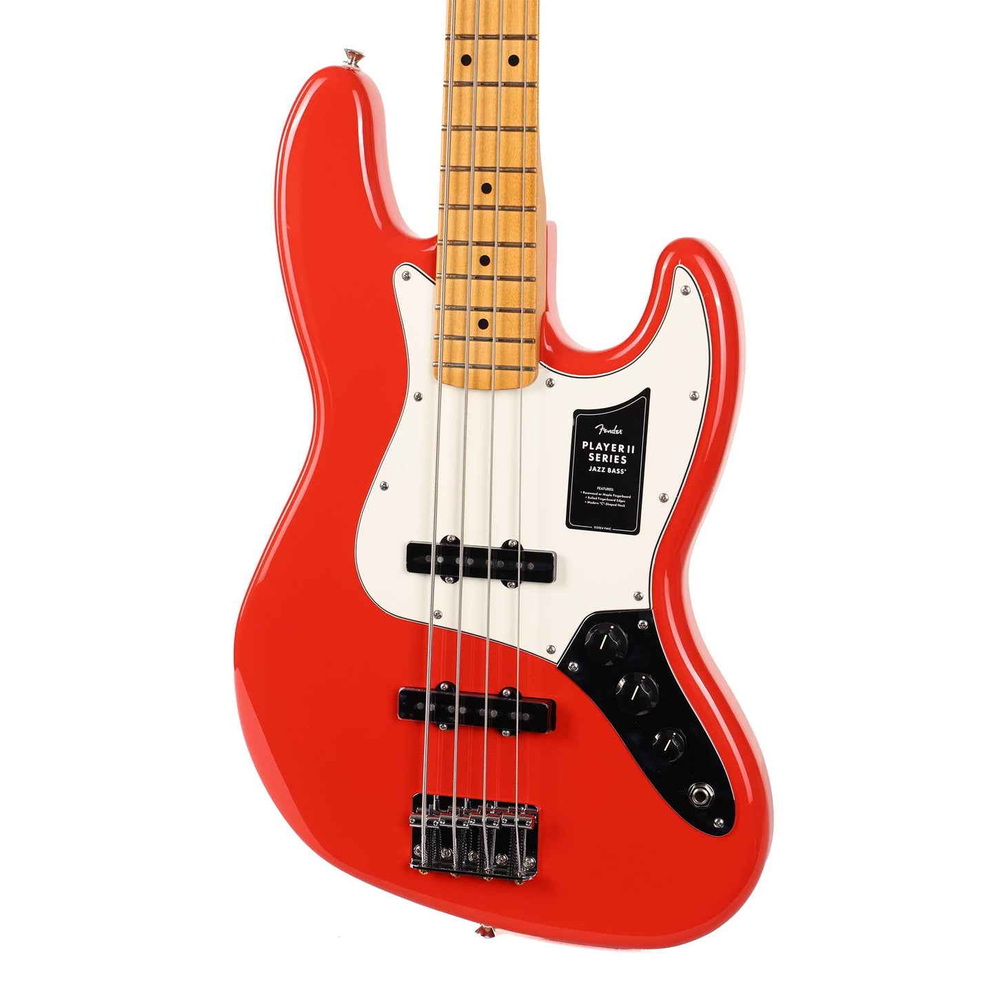 Fender Player II Jazz Bass Coral Red
