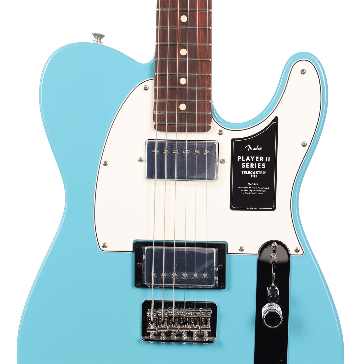 Fender Player II Telecaster HH Aquatone Blue