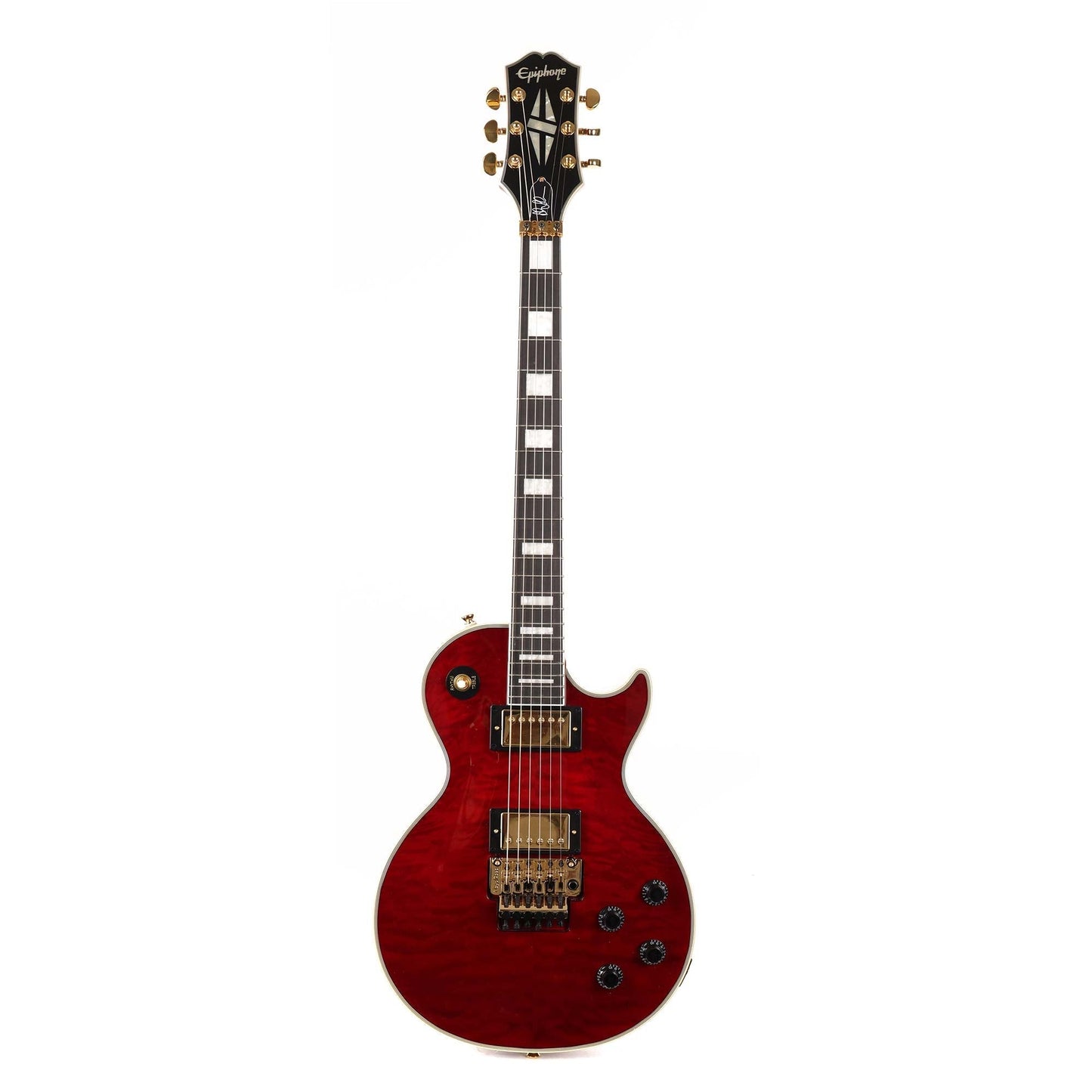 Epiphone Alex Lifeson Les Paul Custom Axcess Ruby