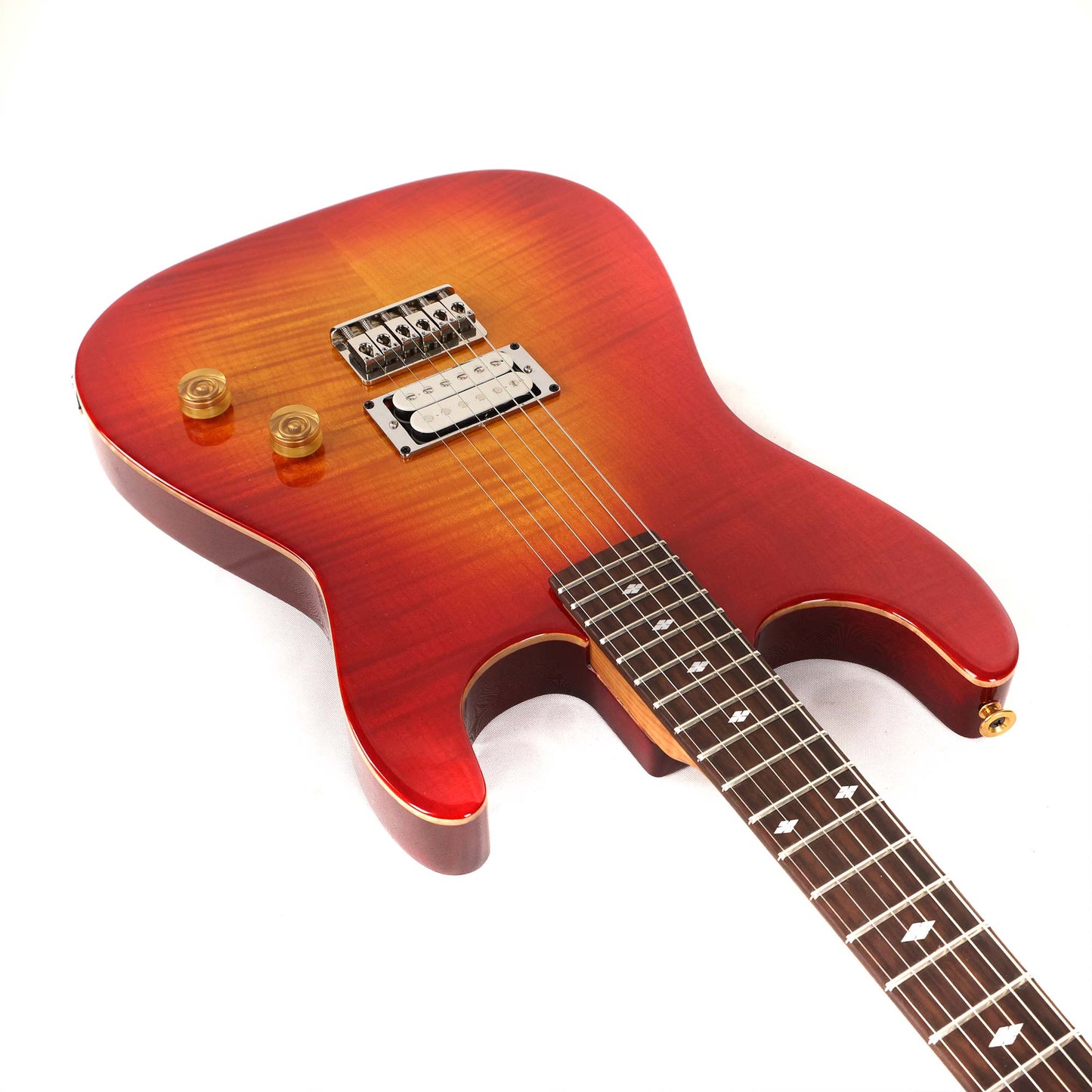 Colletti Guitars Speed of Sound Cherry Sunburst Single Pickup