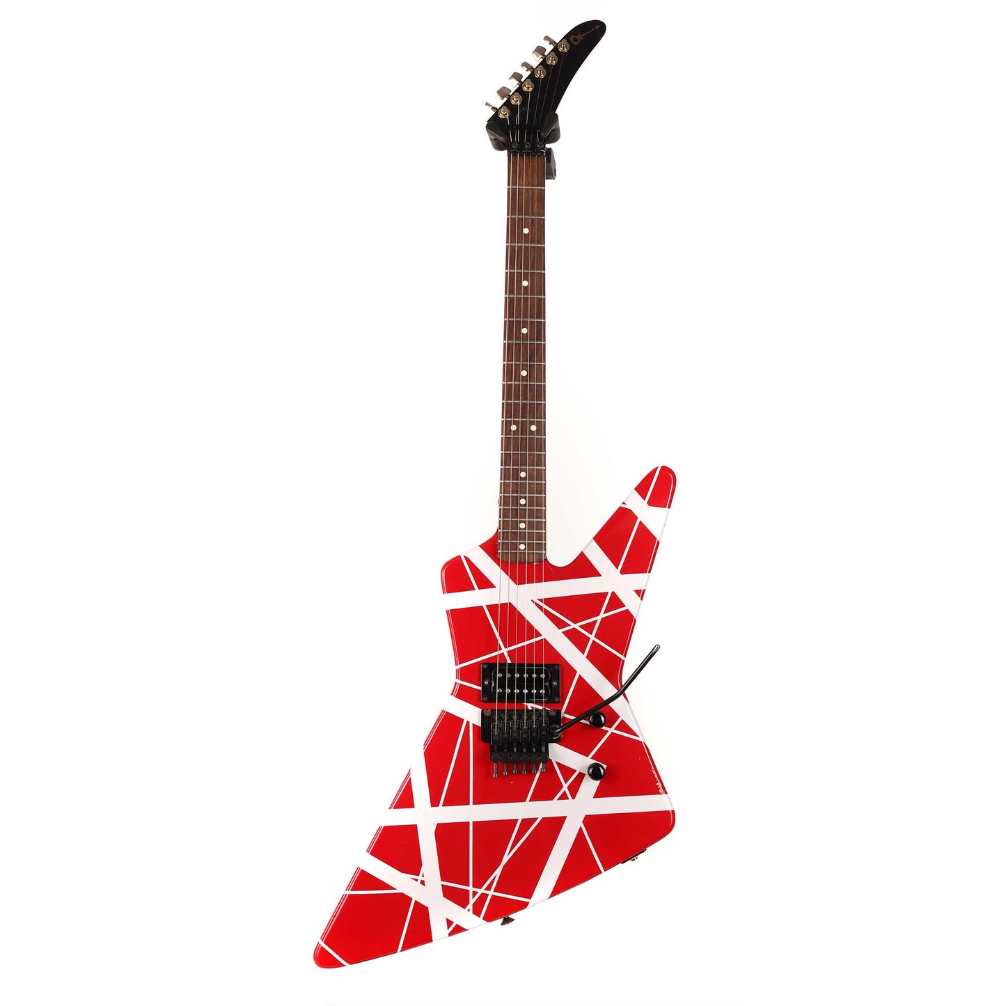 1980 Charvel 'Pre-Production' Red and White Striped Guitar