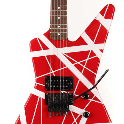 1980 Charvel 'Pre-Production' Red and White Striped Guitar