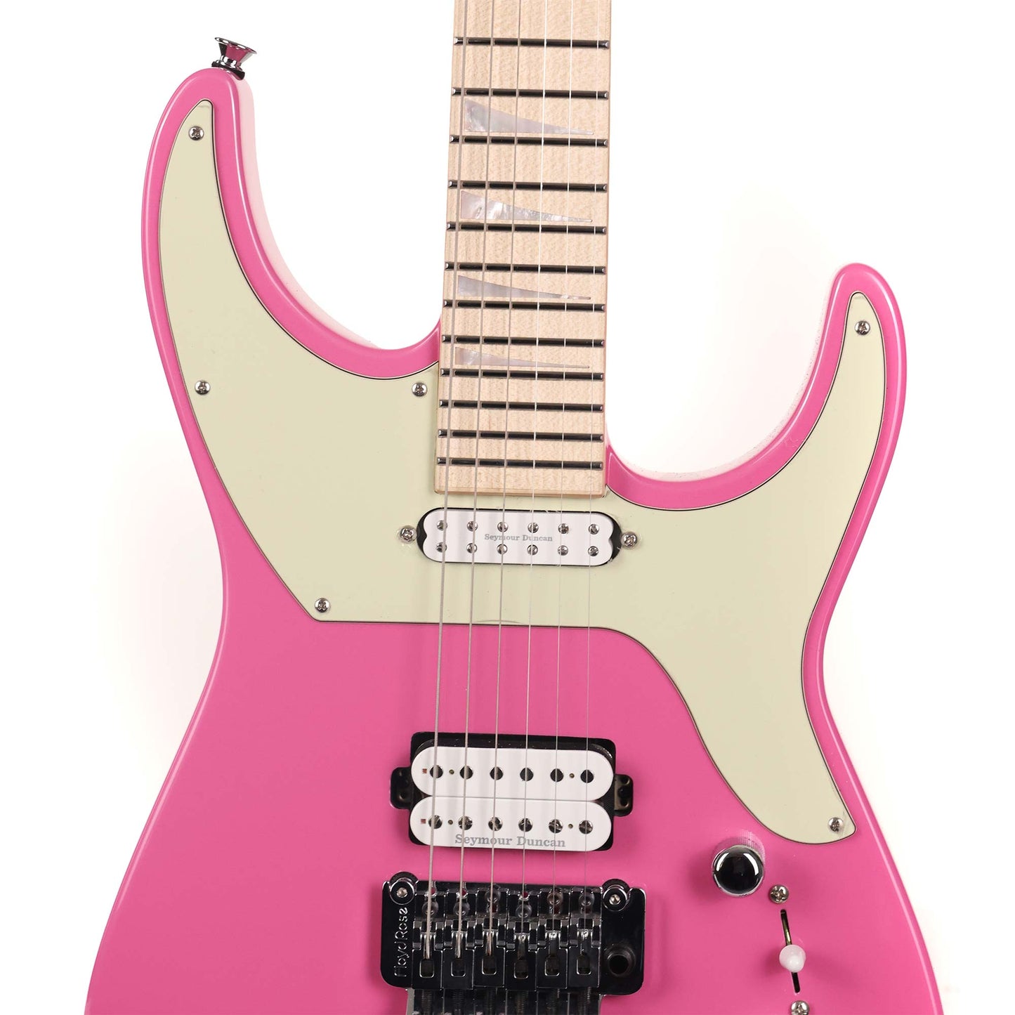 Jackson Custom Shop Soloist HS Platinum Pink